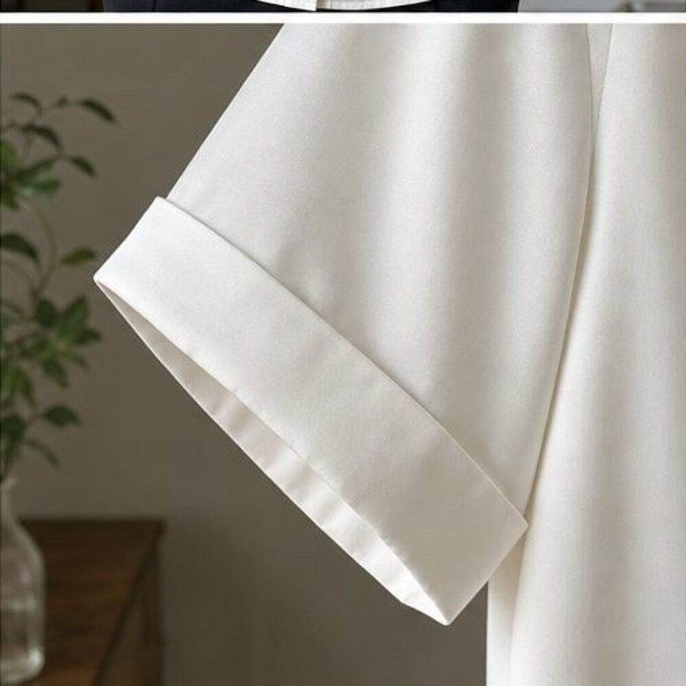 Ivory Lace Trim Top - Picture 5 of 6